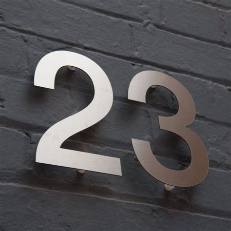 metal house number signs uk|reflective metal house number signs.